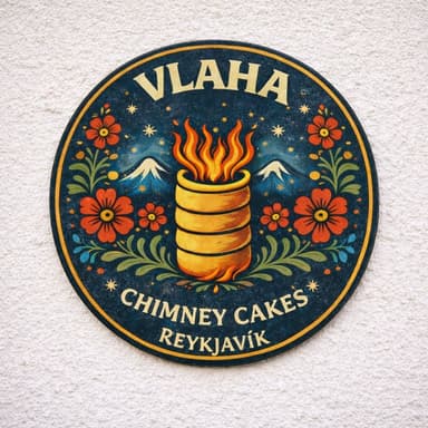 Vlaha Chimney Cakes Logo